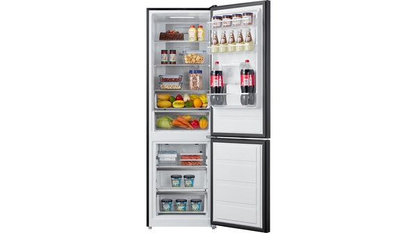 Tủ lạnh Toshiba Inverter 294 lít GR-RB385WE-PMV(30)-BS mặt chính diện cửa mở