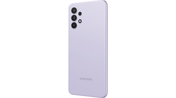 Điện thoại Samsung Galaxy A32 4G 128GB Tím mặt lưng nghiêng phải