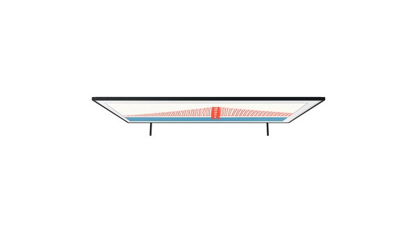 Smart Tivi The Frame QLED Samsung 4K 65 inch QA65LS03AAKXXV mặt cạnh trên