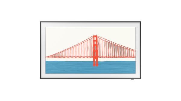 Smart Tivi The Frame QLED Samsung 4K 75 inch QA75LS03AAKXXV không chân đế