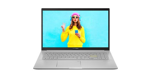 Laptop Asus Vivobook 15 A515 i3-1115G4 15.6 inch A515EA-BQ489T mặt chính diện