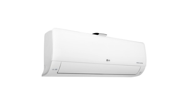 Máy lạnh LG Inverter 1 HP V10APFUV mặt nghiêng trái