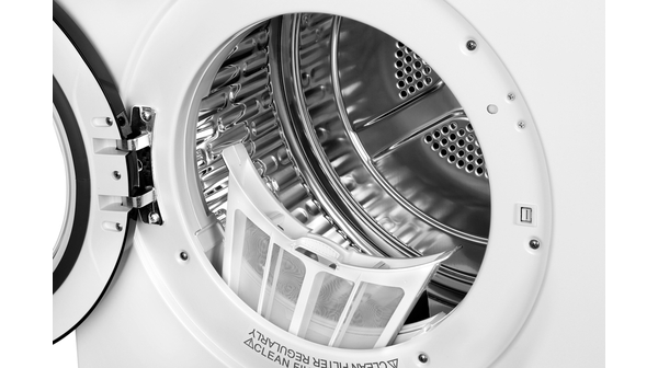Máy sấy quần áo Aqua 7 kg AQH-V700F.W mặt trong lồng giặt