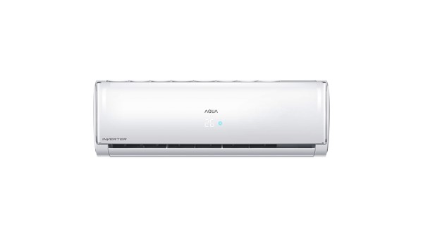 Máy lạnh Aqua Inverter 1 HP AQA-KCRV10TH mặt chính diện