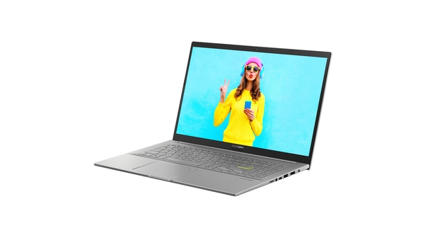 Laptop Asus Vivobook 15 A515 i3-1115G4 15.6 inch A515EA-BQ489T mặt nghiêng phải