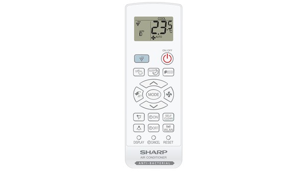 Máy lạnh Sharp Inverter 1 HP AH-XP10YHW điều khiển
