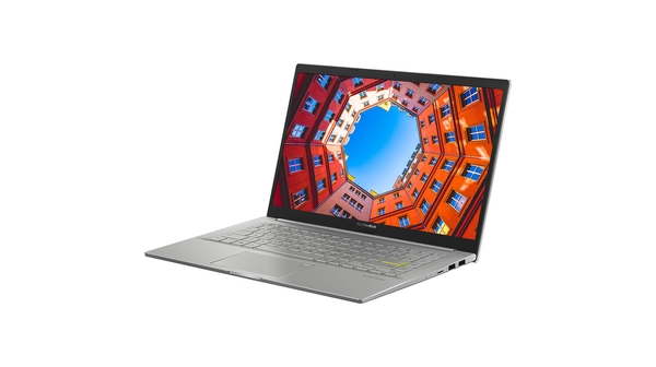 Laptop Asus Vivobook 14 M413 R5-4500U 14 inch M413IA-EK338T mặt nghiêng phải