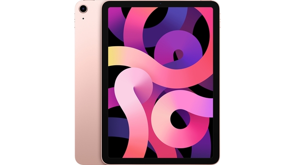 Máy tính bảng iPad Air 4 10.9 inch Wifi 64GB MYFP2ZA/A Vàng Hồng 2020 mặt chính diện trước sau