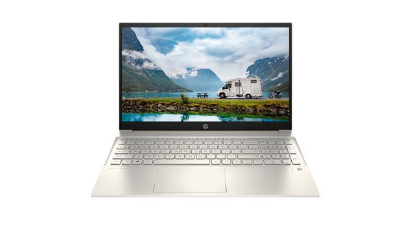 Laptop HP Pavilion 15-EG0007TX i7-1165G7 15.6 inch 2D9D5PA mặt chính diện