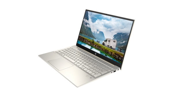 Laptop HP Pavilion 15-EG0007TX i7-1165G7 15.6 inch 2D9D5PA mặt nghiêng phải