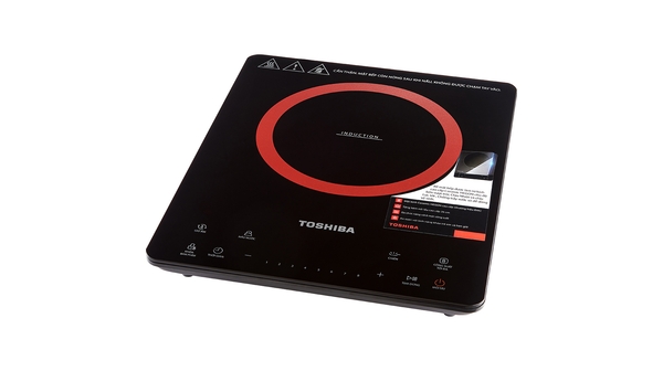 Bếp điện từ Toshiba IC-20S2PV mặt nghiêng trái