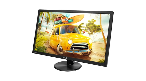 Màn hình Asus 21.5 inch VP228HE mặt nghiêng phải