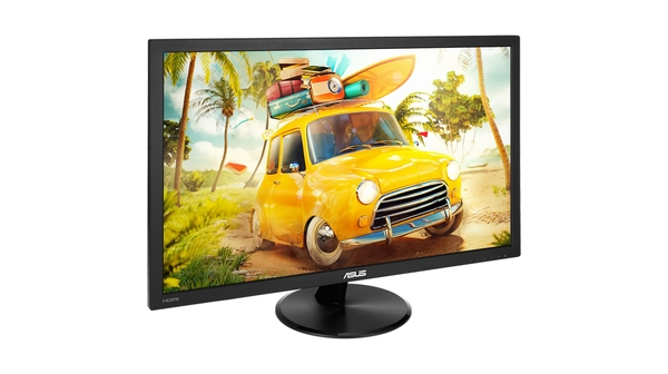 Màn hình Asus 21.5 inch VP228HE mặt nghiêng trái