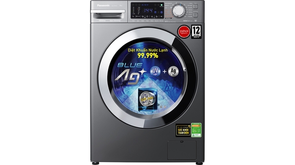 Máy giặt Panasonic Inverter 9 kg NA-V90FX1LVT mặt chính diện