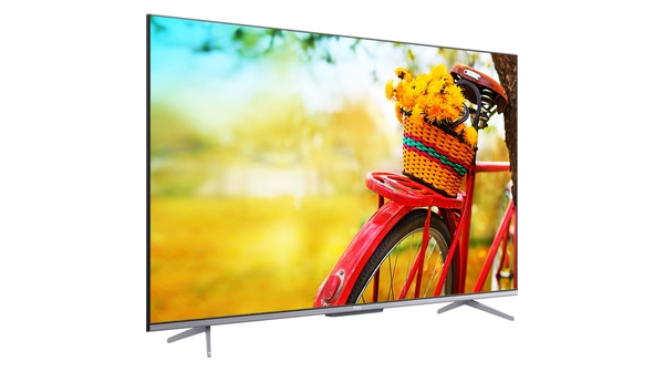 Android Tivi TCL 4K 65 inch 65P725 mặt nghiêng trái