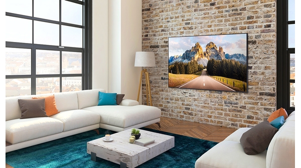 Smart Tivi Samsung Crystal UHD 4K 55 inch UA55AU7000KXXV tổng quan