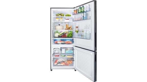 Tủ lạnh Panasonic Inverter 380 lít NR-BX421WGKV mặt chính diện cửa mở