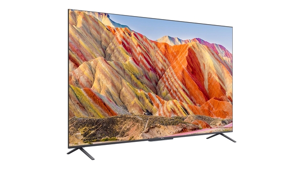 Android Tivi QLED TCL 4K 50 inch 50C725 mặt nghiêng trái