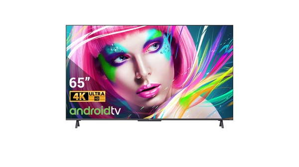 Android Tivi QLED TCL 4K 65 inch 65C725 mặt chính diện