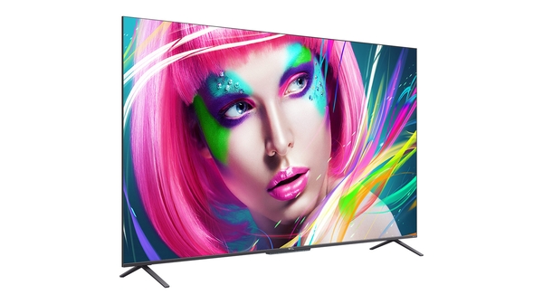 Android Tivi QLED TCL 4K 65 inch 65C725 mặt nghiêng trái