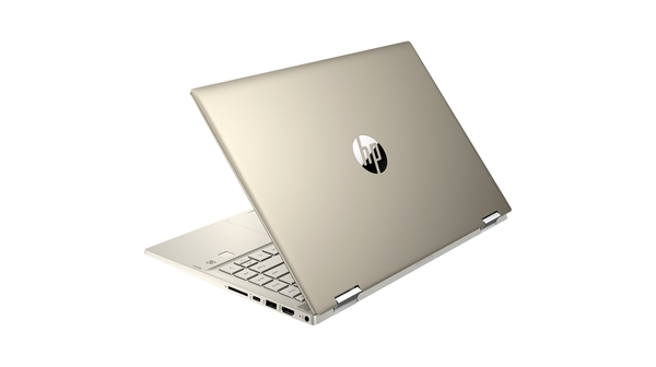 Laptop HP Pavilion X360 14-DW1018TU i5-1135G7 14 inch 2H3N6PA mặt lưng nghiêng phải