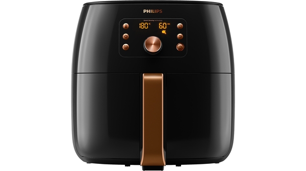 Nồi chiên không dầu Philips 7.3 lít HD9860/90 mặt chính diện