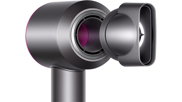 Máy sấy tóc Dyson HD03 Kim loại/Hồng Fuchsia Phụ kiện gắn nam châm