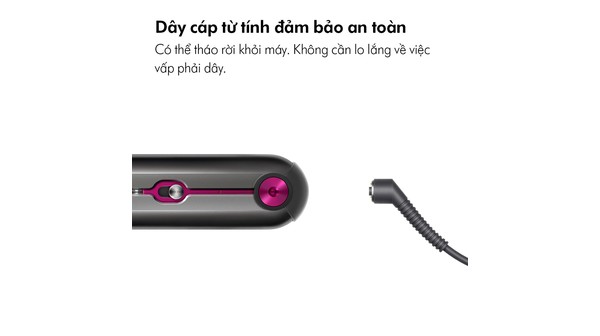 Máy duỗi tóc Dyson HS03 dây cáp từ tính