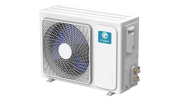 Máy lạnh Casper Inverter 1.5 HP GC-12IS32 cục nóng mặt nghiêng phải