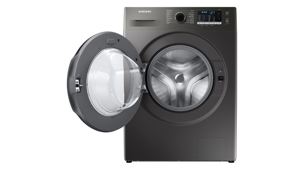 Máy giặt Samsung Inverter 9.5 kg WW95TA046AX/SV mặt chính diện cửa mở