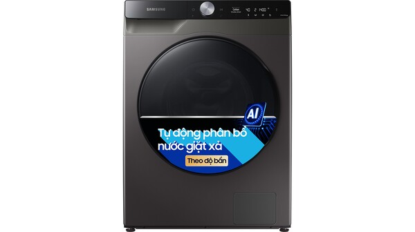 Máy giặt sấy Samsung Inverter 14 kg WD14TP44DSB/SV mặt chính diện