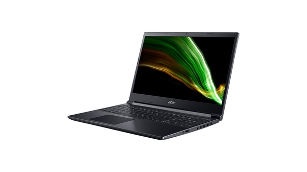 Laptop Acer Aspire 7 A715-42G-R4ST R5-5500U 15.6 inch NH.QAYSV.004 mặt nghiêng phải
