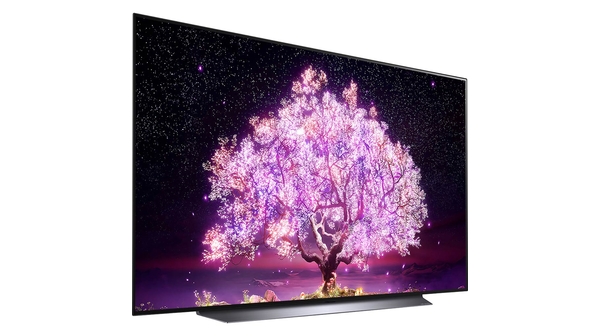 Smart Tivi OLED LG 4K 77 inch OLED77C1PTB mặt nghiêng phải