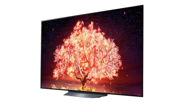 Smart Tivi OLED LG 4K 65 inch OLED65B1PTA mặt nghiêng trái