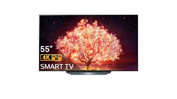 Smart Tivi OLED LG 4K 55 inch OLED55B1PTA mặt chính diện