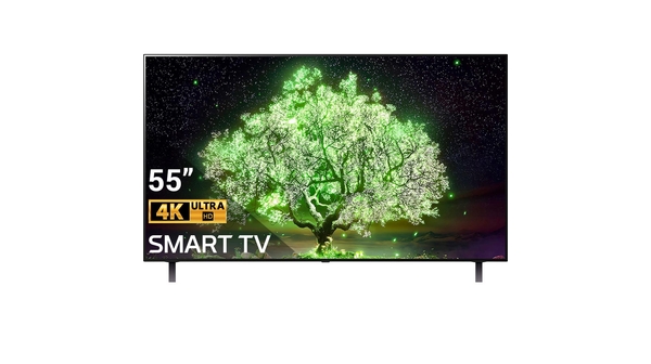Smart Tivi OLED LG 4K 55 inch OLED55A1PTA mặt chính diện