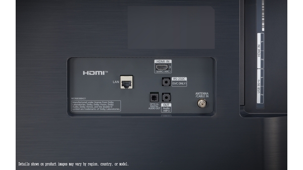 Smart Tivi OLED LG 4K 48 inch OLED48A1PTA cổng kết nối