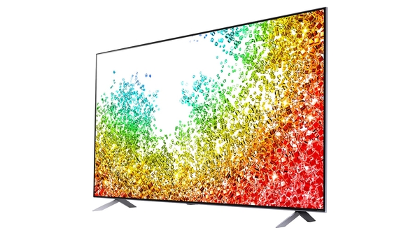 Smart Tivi NanoCell LG 8K 75 inch 75NANO95TPA mặt nghiêng trái