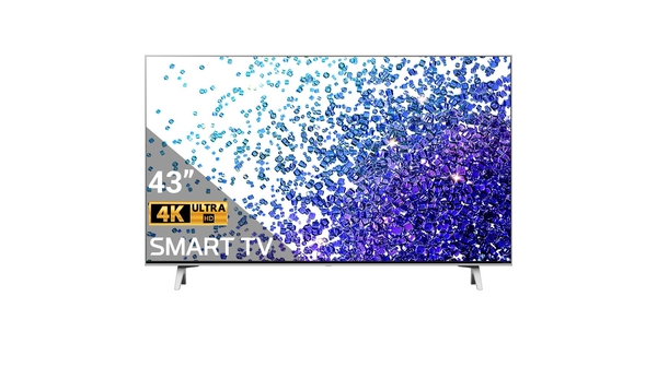Smart Tivi NanoCell LG 4K 43 inch 43NANO77TPA mặt chính diện