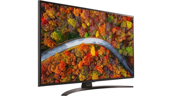 Smart Tivi LG 4K 43 inch 43UP8100PTB mặt nghiêng phải