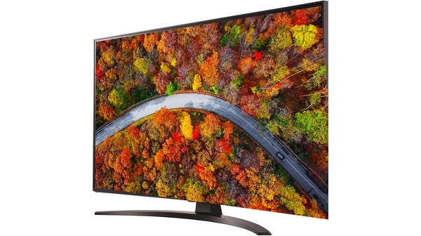 Smart Tivi LG 4K 43 inch 43UP8100PTB mặt nghiêng trái