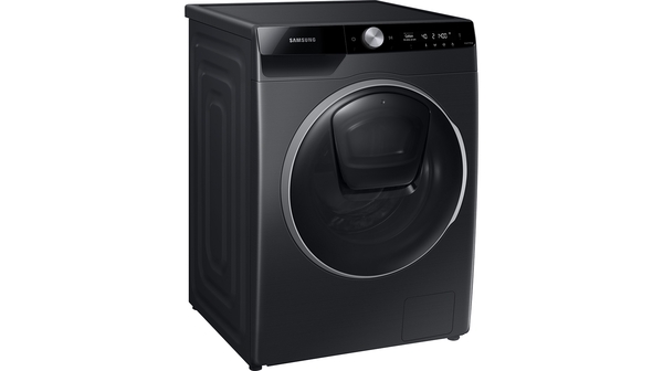 Máy giặt SamSung Inverter 10kg WW10TP54DSB mặt nghiêng trái