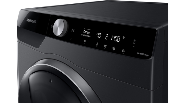 Máy giặt SamSung Inverter 10kg WW10TP54DSB bảng điều khiển nghiêng