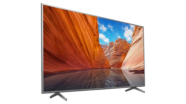Google Tivi Sony 4K 65 inch KD-65X80J/S VN3 mặt nghiêng phải