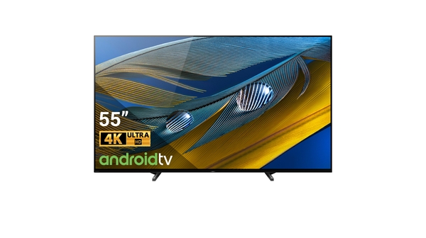 Android Tivi OLED Sony 4K 55 inch XR-55A80J VN3 mặt chính diện