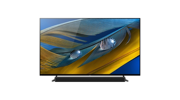 Android Tivi OLED Sony 4K 55 inch XR-55A80J VN3 mặt chính diện kèm loa