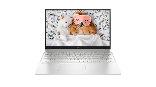 Laptop HP Pavilion 15-EG0005TX i5-1135G7 15.6 inch 2D9C6PA mặt chính diện