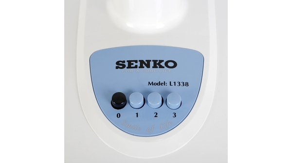 Quạt lỡ Senko L1338 Kem Môn nút điều chỉnh tăng giảm