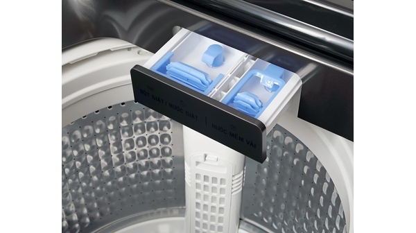 Máy giặt Aqua 11 kg AQW-FR110GT.PS khay đựng bột giặt