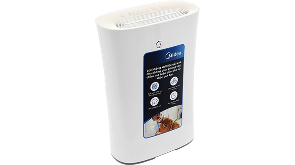 Máy lọc không khí Midea MAP-210GC46 mặt nghiêng